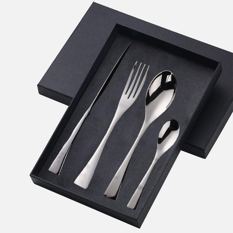 Premium Fire Rainbow Stainless Steel Serving Utensils Set - 5-Piece Kitchen Tools for Cooking, BBQ, Buffet & Party Serving - Durable & Stylish Serving Spoons, Tongs & Ladle for Home & Restaurant Use