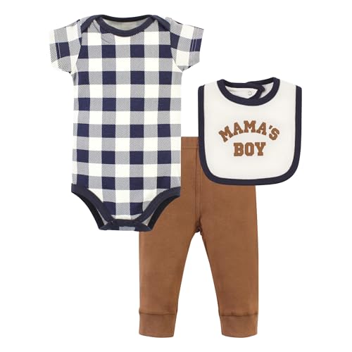 Brown Navy Mamas Boy