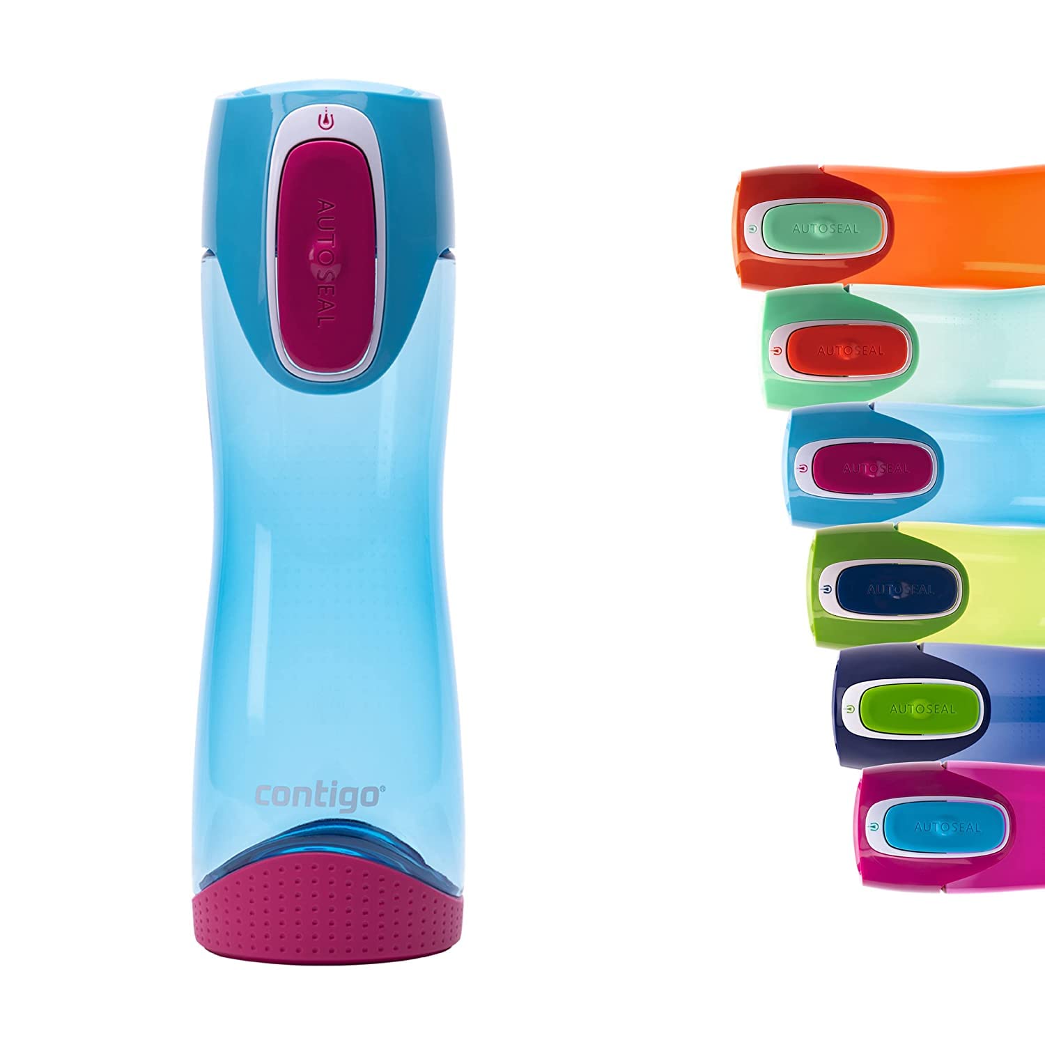 Contigo Swish Autoseal 24oz Water Bottle - BPA Free, Leakproof Stainless Steel Sports Water Bottle for Gym, Running, Cycling & Hiking - Perfect for Workouts, Outdoor Adventures & Daily Hydration
