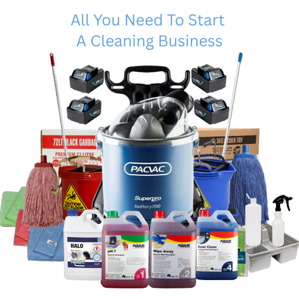Pacvac Superpro Go Commercial Vacuum Cleaner - Complete Startup Kit for Office & Business Cleaning | Heavy-Duty Commercial Vacuum for Carpets, Floors & Professional Cleaning Services