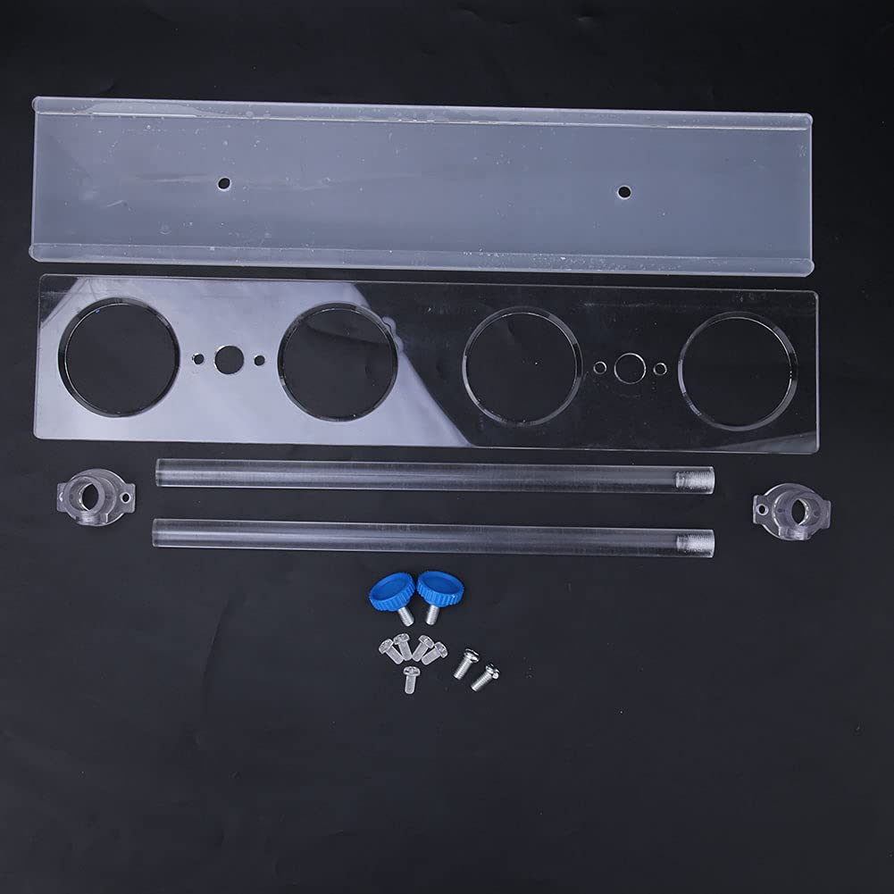 Adjustable Height Funnel Rack Stand with 4 Holes - Laboratory Funnel Holder for Separating & Displaying Funnels - Durable Lab Fixing Supplies & Accessories - Perfect for Chemistry Experiments, Scientific Research & Lab Organization