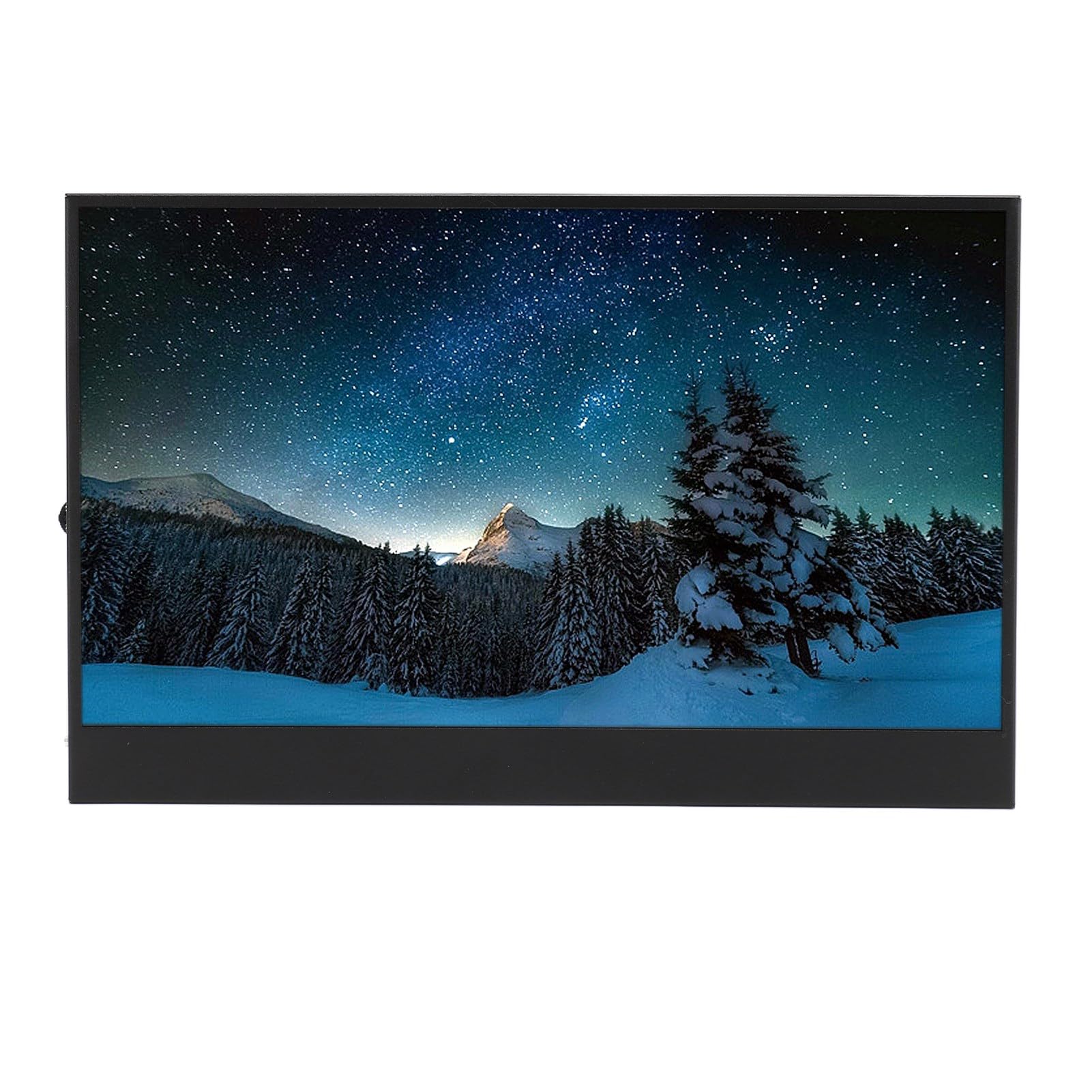 ASHATA 13.3 Inch USB C Portable Monitor - 1080P IPS Display, 16:9 Aspect Ratio, Built-in Dual Speakers, 178° Viewing Angle, for Laptop, PC, Phone - Perfect for Work, Gaming & Travel