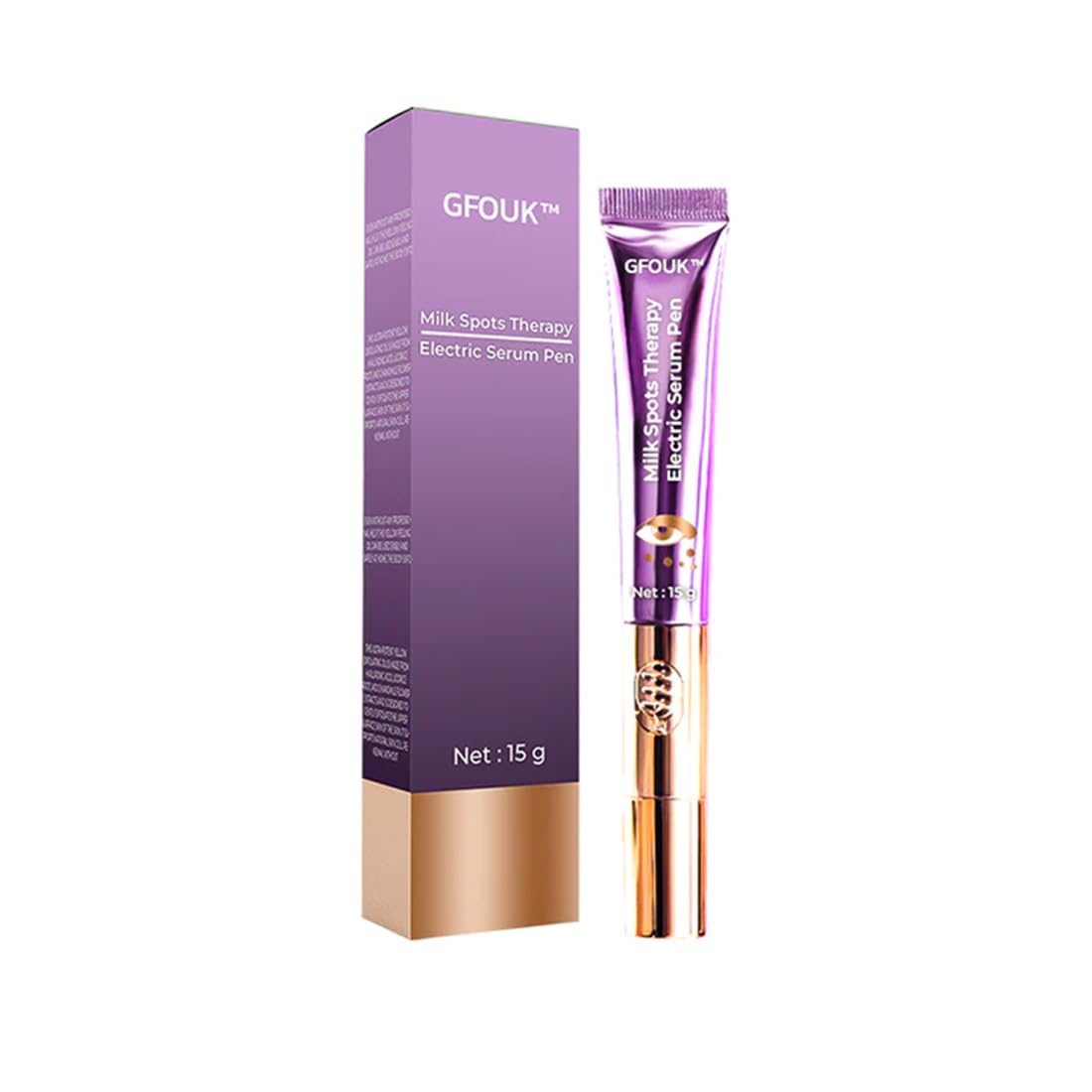 GFOUK Electric Serum Pen for Dark Spots & Wrinkles - Brightening Eye Cream for Women - 1PC - Perfect for Nighttime Skincare & Anti-Aging Routine