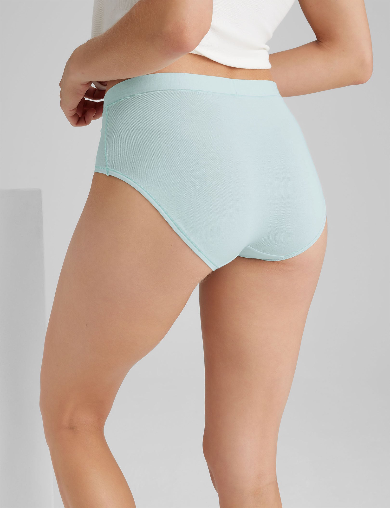 Women's Breathable Cotton High Rise Brief Underwear (3 Pack) - Soft & Comfortable for Everyday Wear, Workout & Sleep