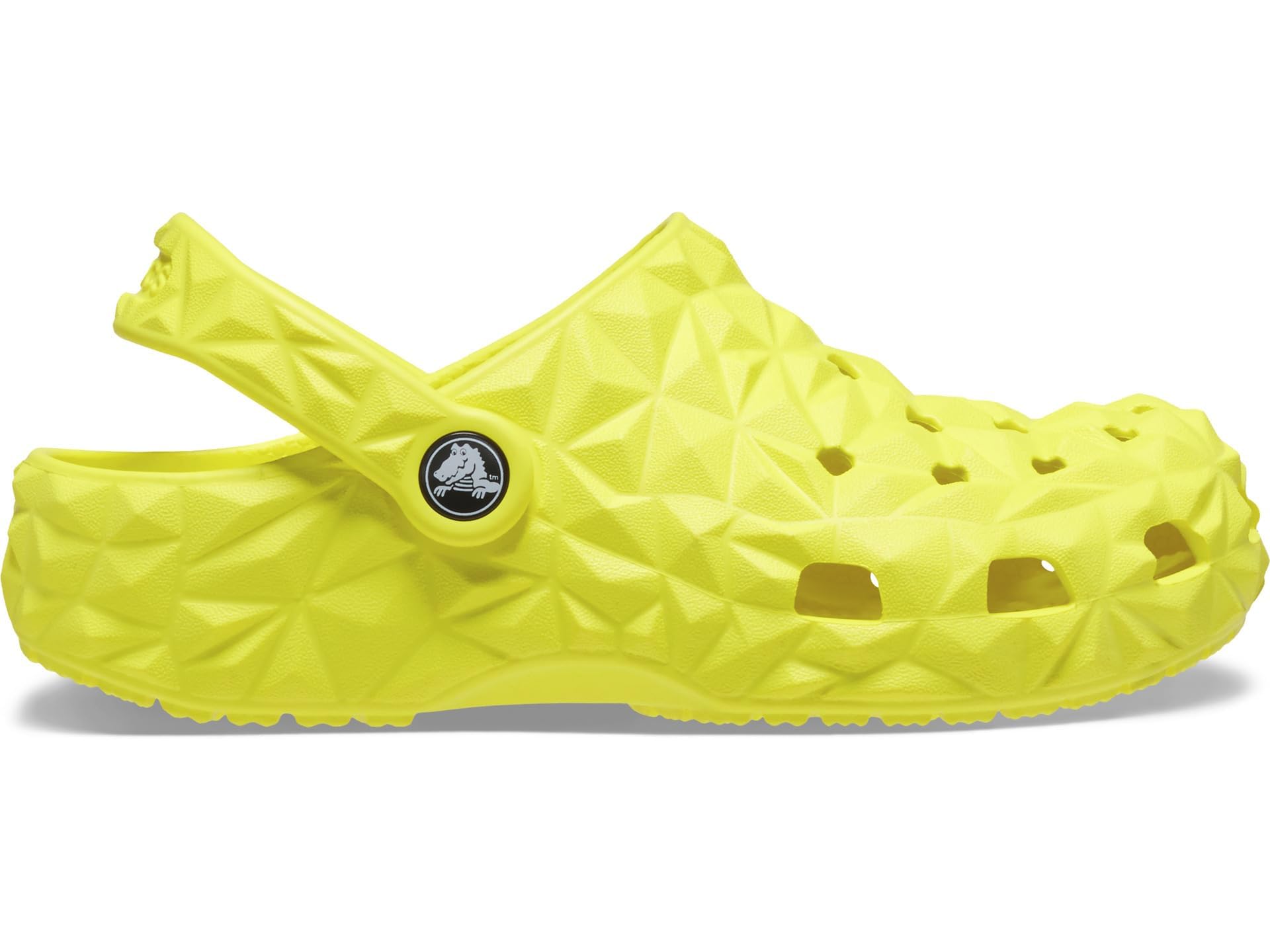 Crocs Unisex-Child Classic Geometric Clogs | Comfortable Kids' Water Shoes for Beach, Pool & Outdoor Play | Lightweight & Slip-Resistant