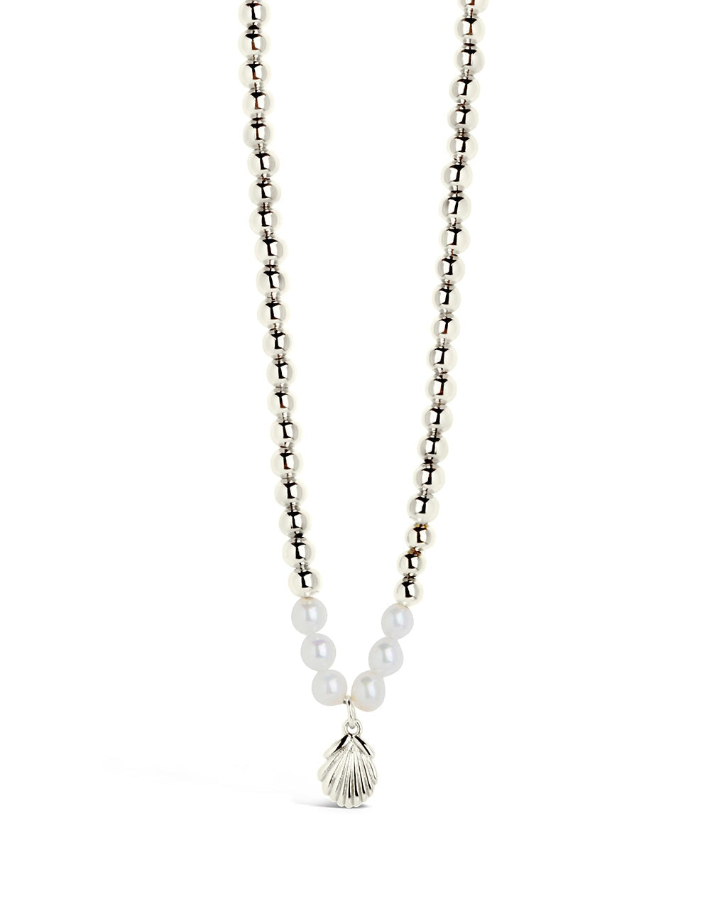 Marjorie Pearl & Shell Pendant Necklace - Elegant Beach Jewelry for Women, Perfect for Weddings, Vacations & Summer Outfits