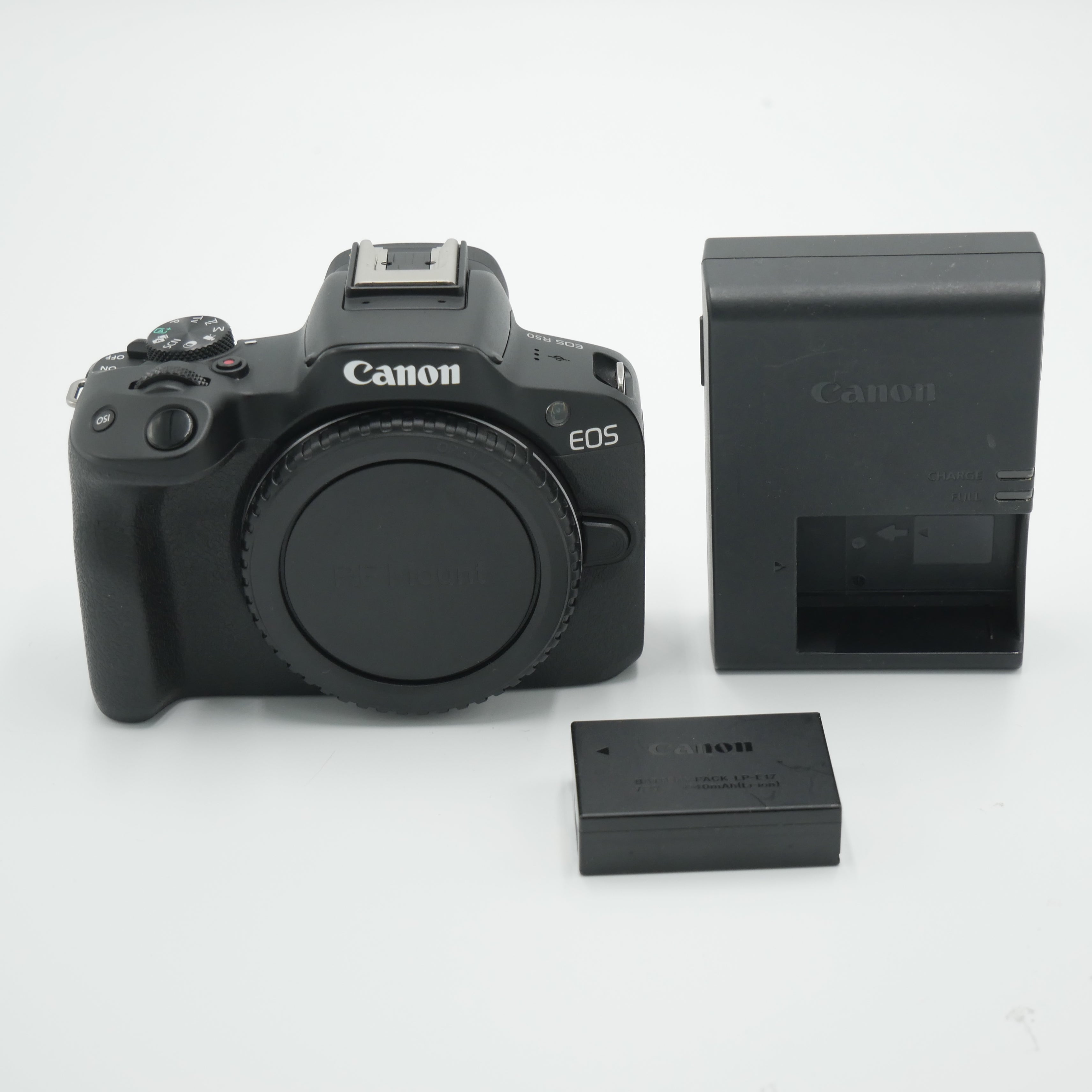 Canon EOS R50 Mirrorless Digital Camera (Black) - Used - Perfect for Travel Photography & Vlogging
