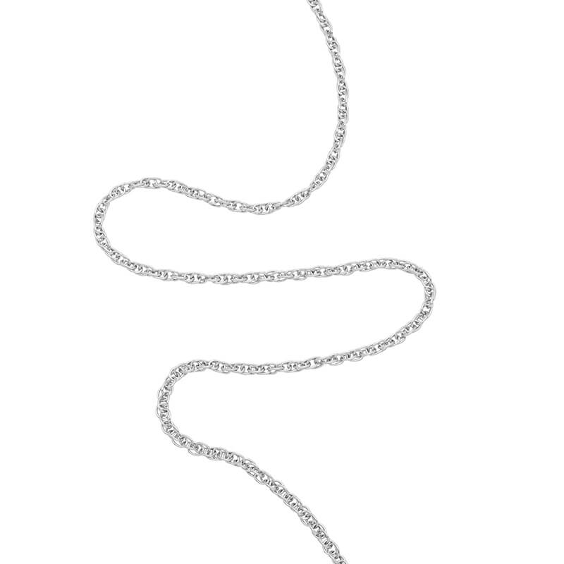 Twisted Rope Chain Necklace for Women - 14K Gold Plated Stainless Steel Chunky Cuban Link Chain - Perfect for Layering, Gift Giving & Everyday Wear