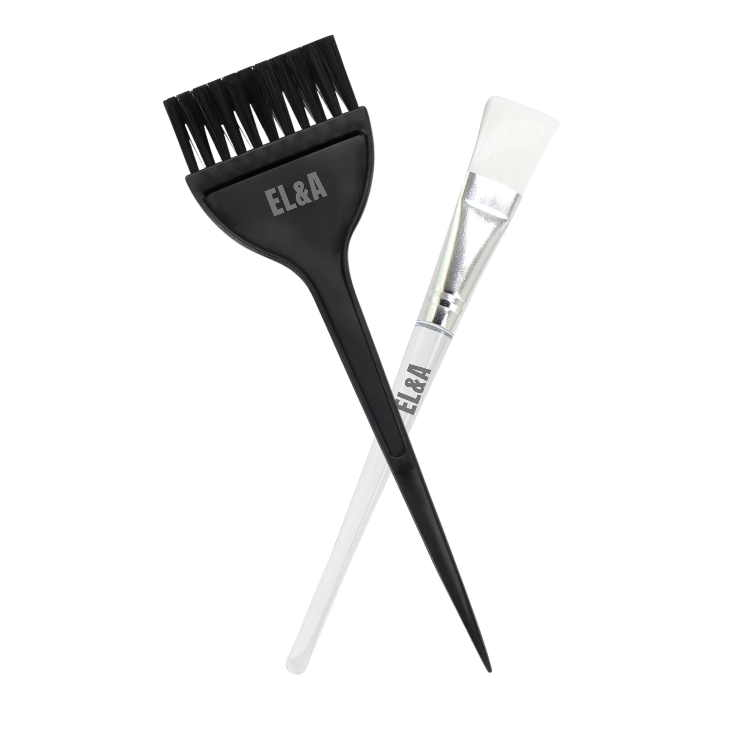 1pc Hair Color Brush & Henna Brush with Transparent Handle - Perfect for Hair Dye, Mehndi, Face Mask Application & Beauty Treatments