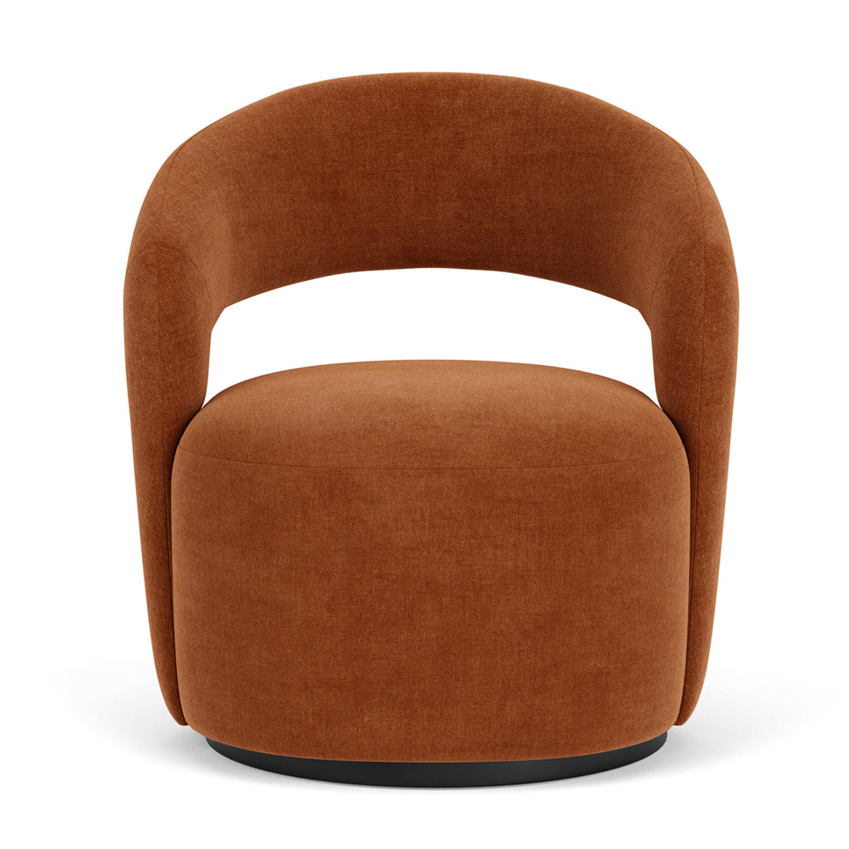 Stylish Judi Fabric Swivel Armchair - Modern Upholstered Accent Chair with 360° Rotation for Living Room, Bedroom or Office - Comfortable Lounge Seating for Home Decor