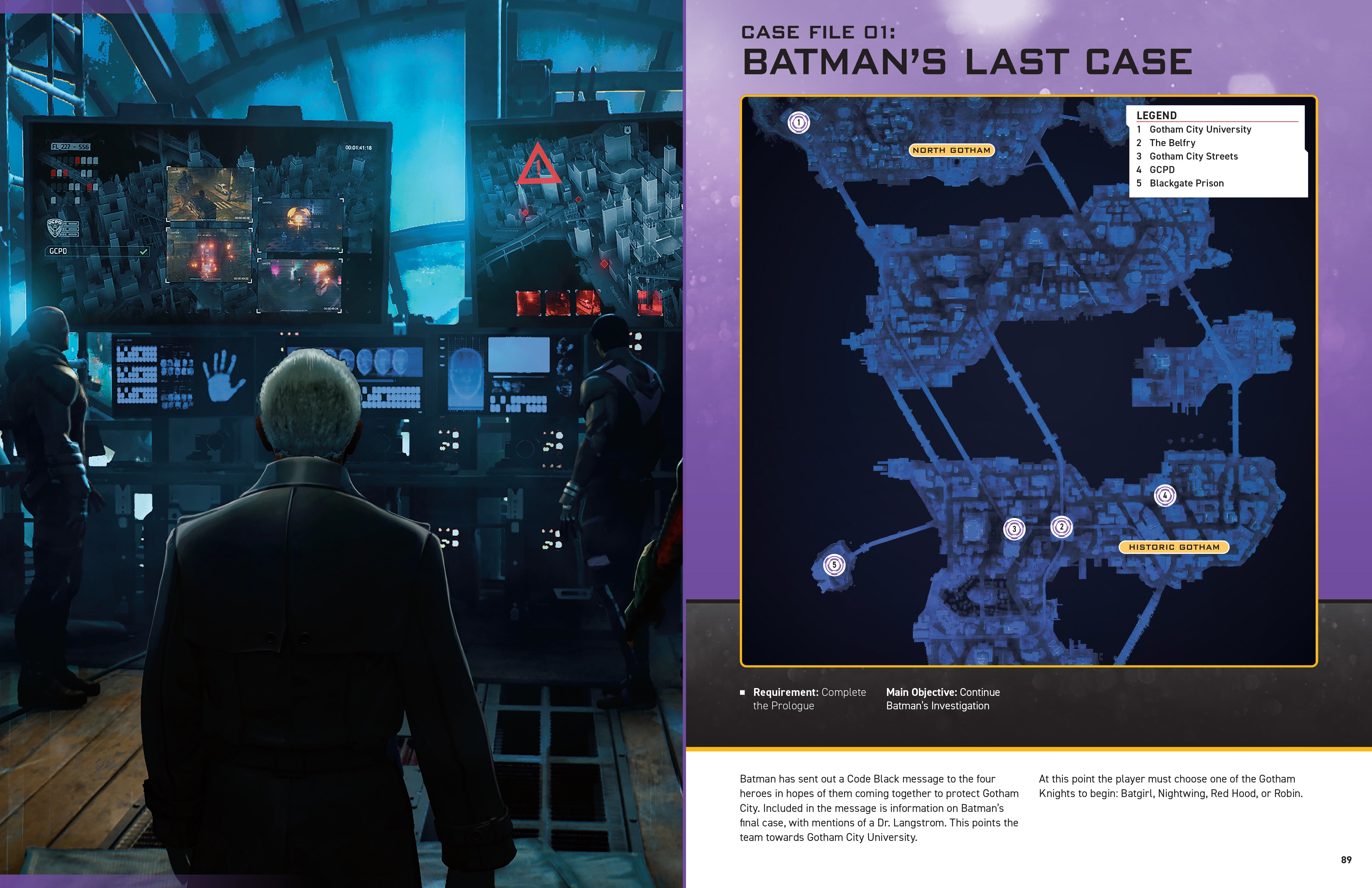 Gotham Knights: The Official Collector's Compendium - Hardcover Art Book with Character Profiles & Concept Art - Perfect for DC Fans, Comic Collectors & Gamers
