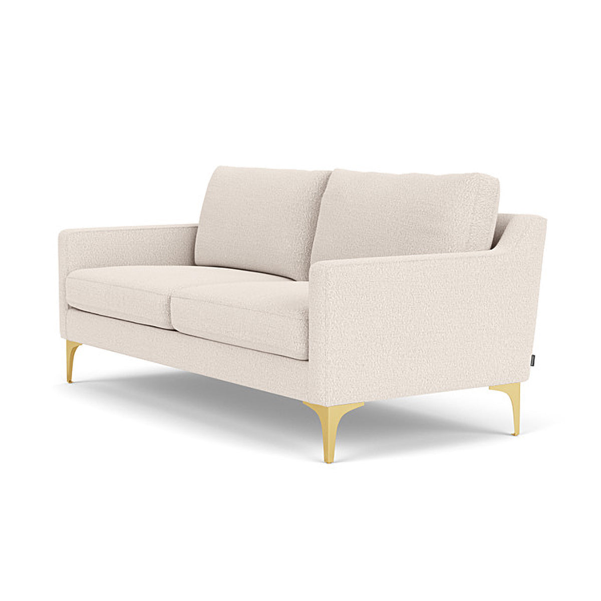 Astha Boucle 2 Seater Sofa - Modern Upholstered Loveseat for Small Spaces | Perfect for Apartments, Living Rooms & Cozy Home Decor