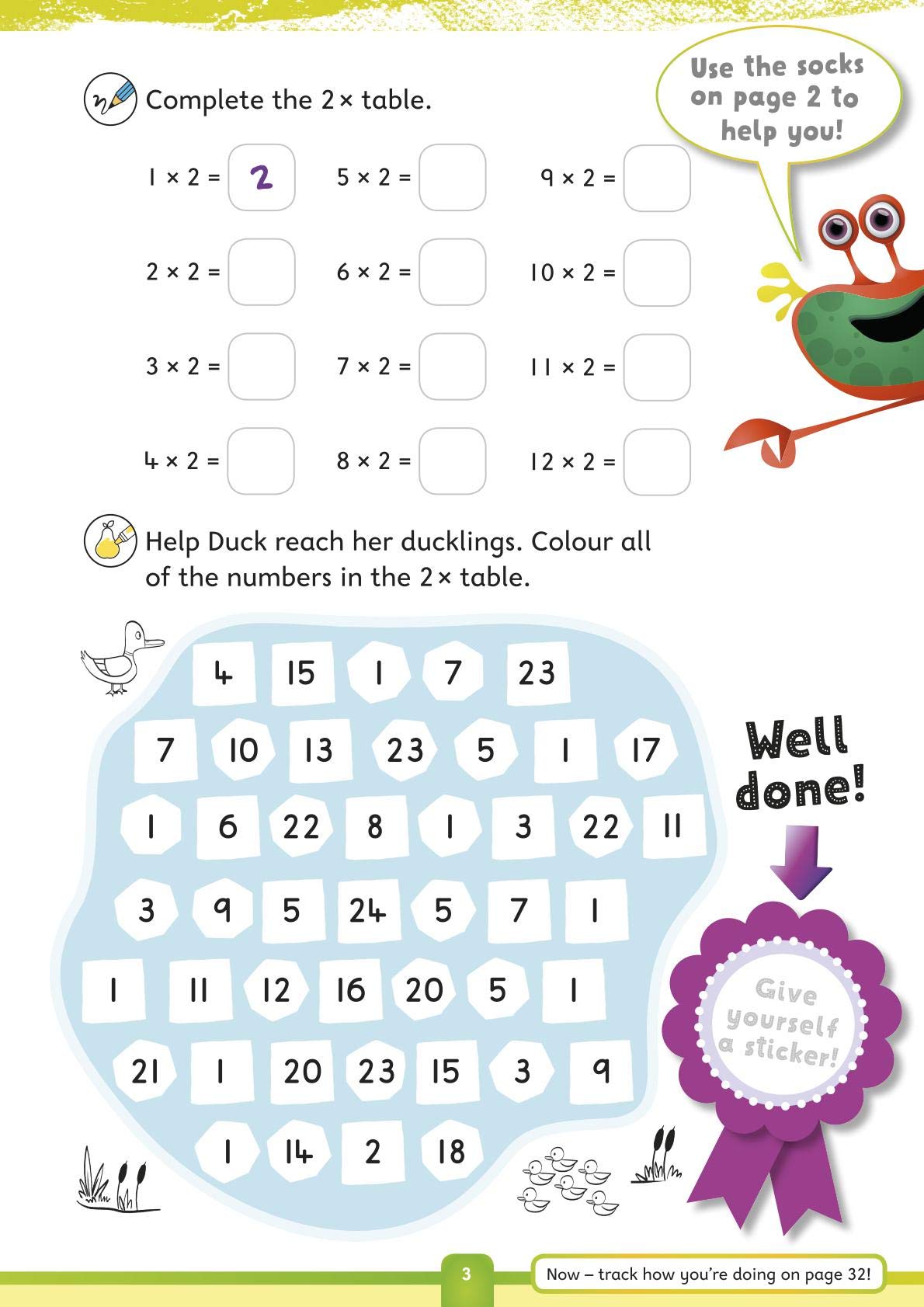 Times Tables Practice Book for Kids Age 6-7 - Fun Math Learning Activities for 1st & 2nd Grade - Perfect for Homeschooling & Classroom Use