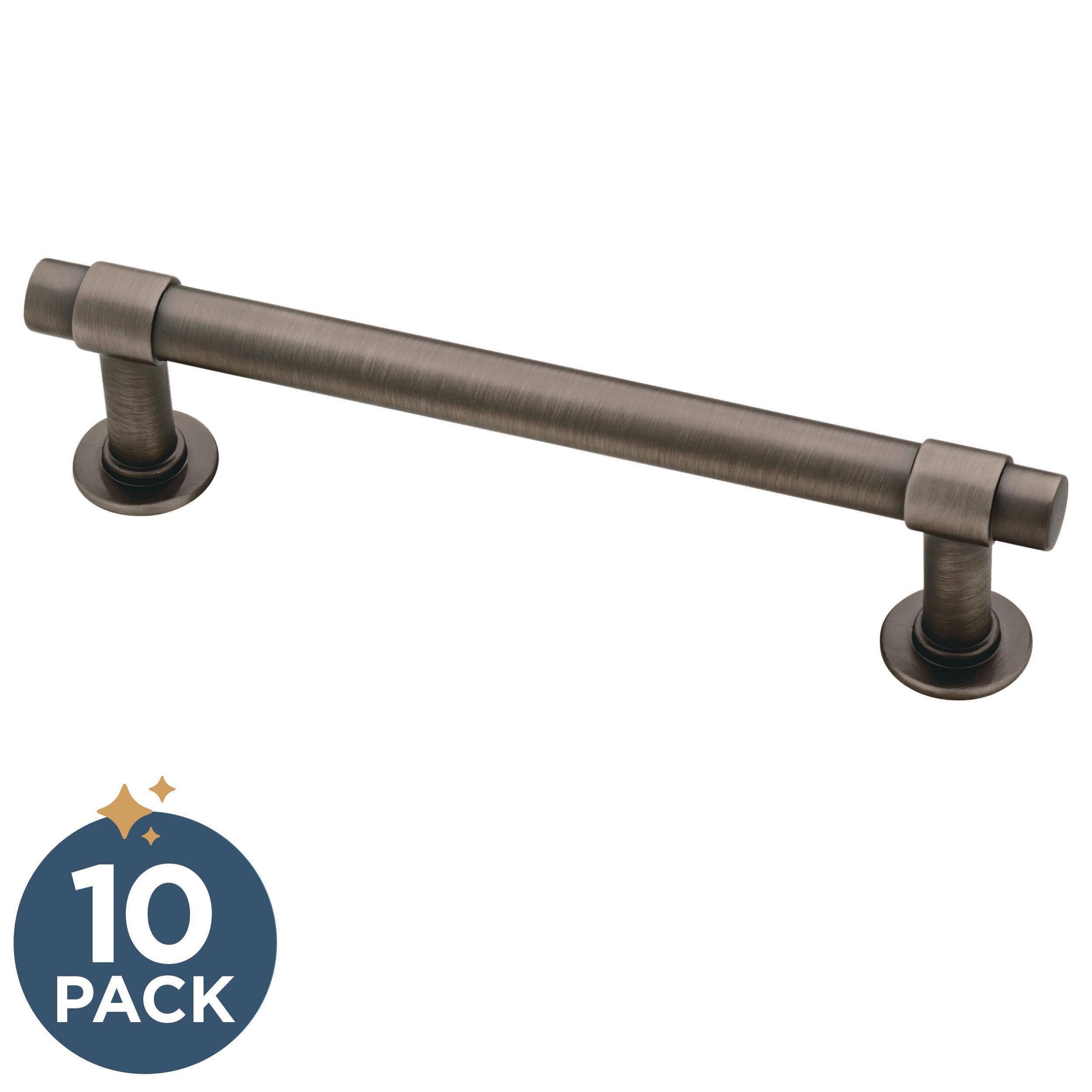 Franklin Brass Cabinet Handles 10-Pack - Heirloom Silver for Kitchen & Dresser