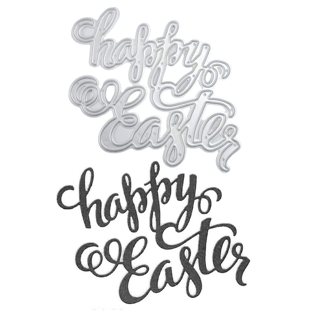 Easter Rabbit Metal Die Cuts for Card Making - Scrapbooking Embossing Dies - DIY Album Paper Craft Decoration - Perfect for Easter Cards, Scrapbook Pages, and Handmade Greeting Cards