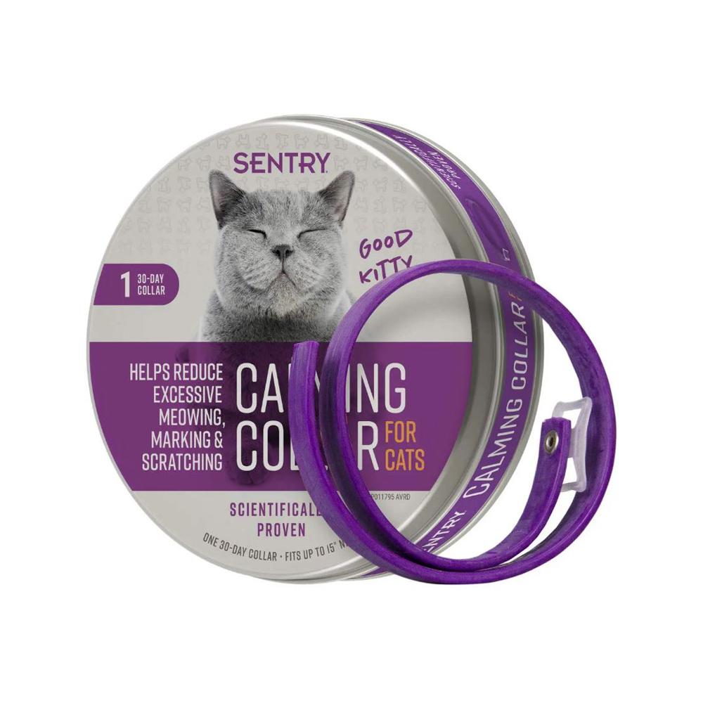 Best Cat Calming Collar for Anxious Cats - Natural Stress Relief & Anxiety Control for Indoor & Outdoor Use - Perfect for Travel, Vet Visits & Multi-Pet Homes