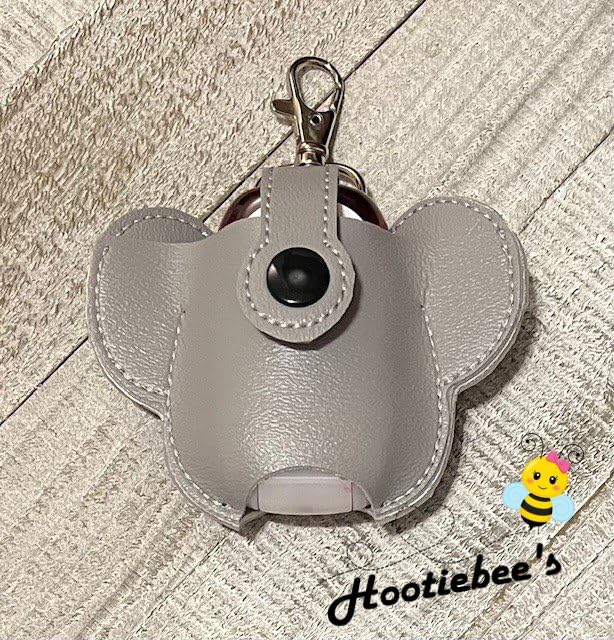 Koala Bear Hand Sanitizer Holder & Lip Balm Keychain - Cute Sanitizer Bottle Clip for Purse, Backpack, Gym Bag - Perfect for Travel, Office, School