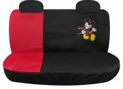 Mickey Mouse Car Seat Covers for Back Seat - Universal Fit for SUVs, Trucks & Large Vehicles - Disney Mickey Fun Auto Interior Accessories - Perfect for Road Trips, Family Travel & Disney Fans