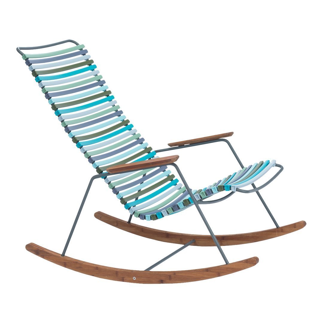 Best Outdoor Rocking Chair for Patio, Garden & Backyard - Durable All-Weather Wicker Furniture with Cushions - Perfect for Relaxing, Reading & Enjoying Nature