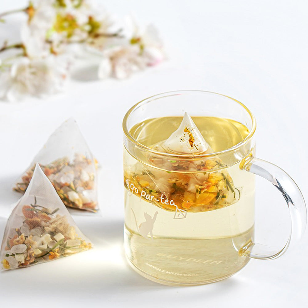 Premium Pineapple Osmanthus Fruit Tea Bags - Natural Herbal Infusion for Relaxation & Wellness | Perfect for Afternoon Tea, Office Break or Gift Giving
