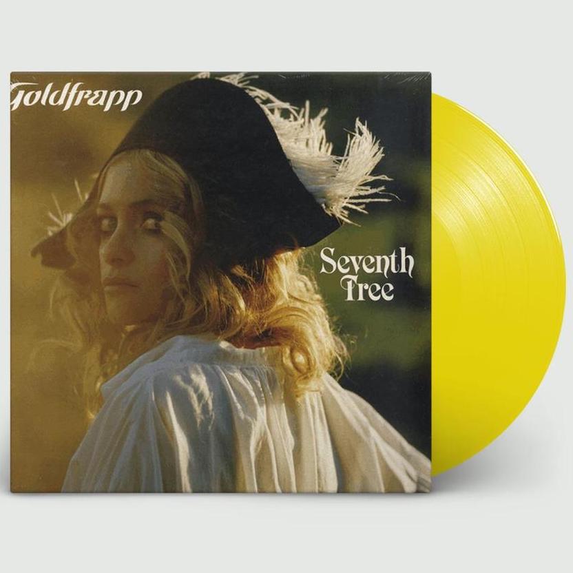 GOLDFRAPP 'Seventh Tree' Limited Edition Yellow Vinyl LP Record - Perfect for Music Collectors & Vintage Vinyl Enthusiasts