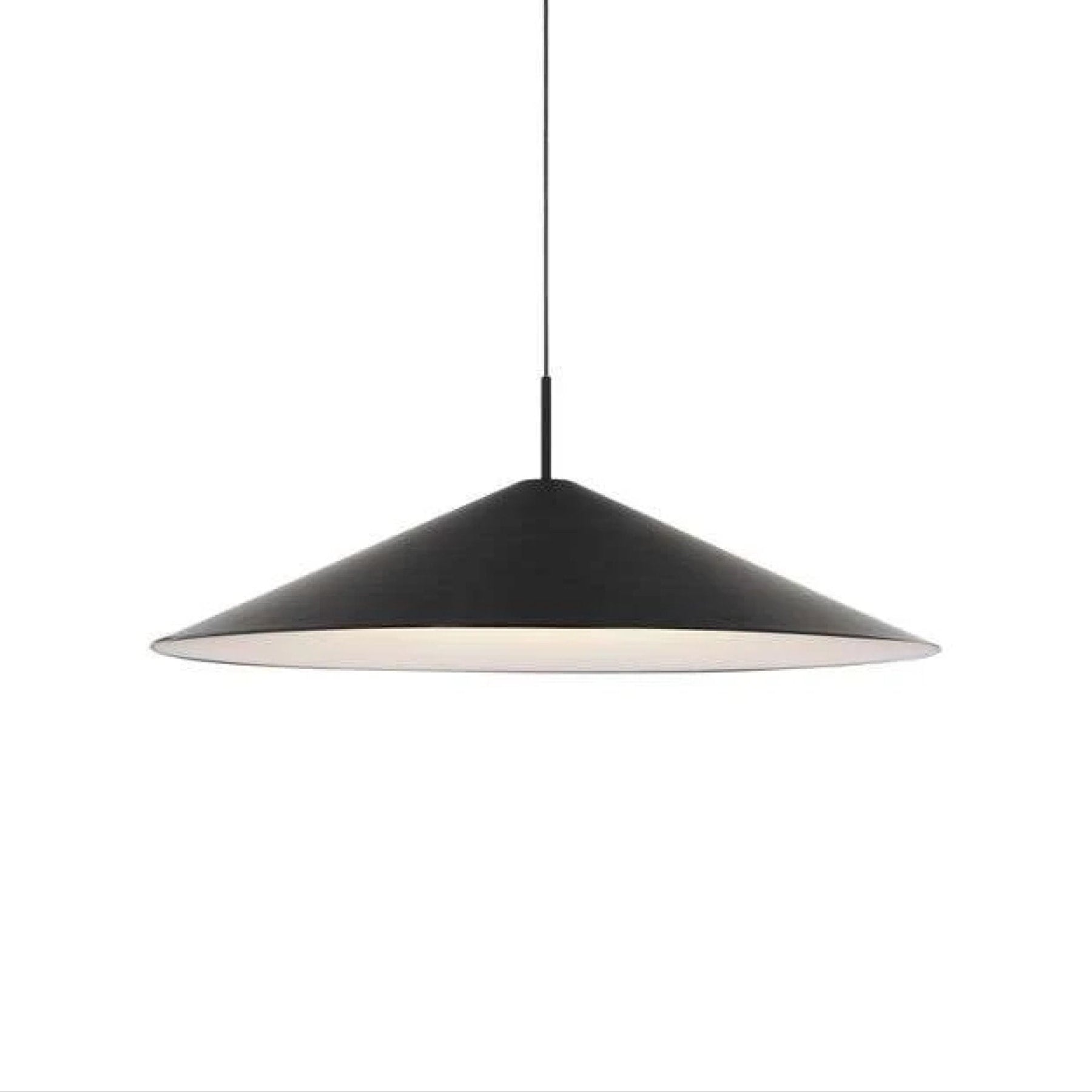 PRE ORDER - Brolly Pendant Light Fixture, 35.4 Inch Aluminum Ceiling Lamp, Modern Anodized Aluminum Pendant Lighting for Dining Room, Kitchen, Living Room