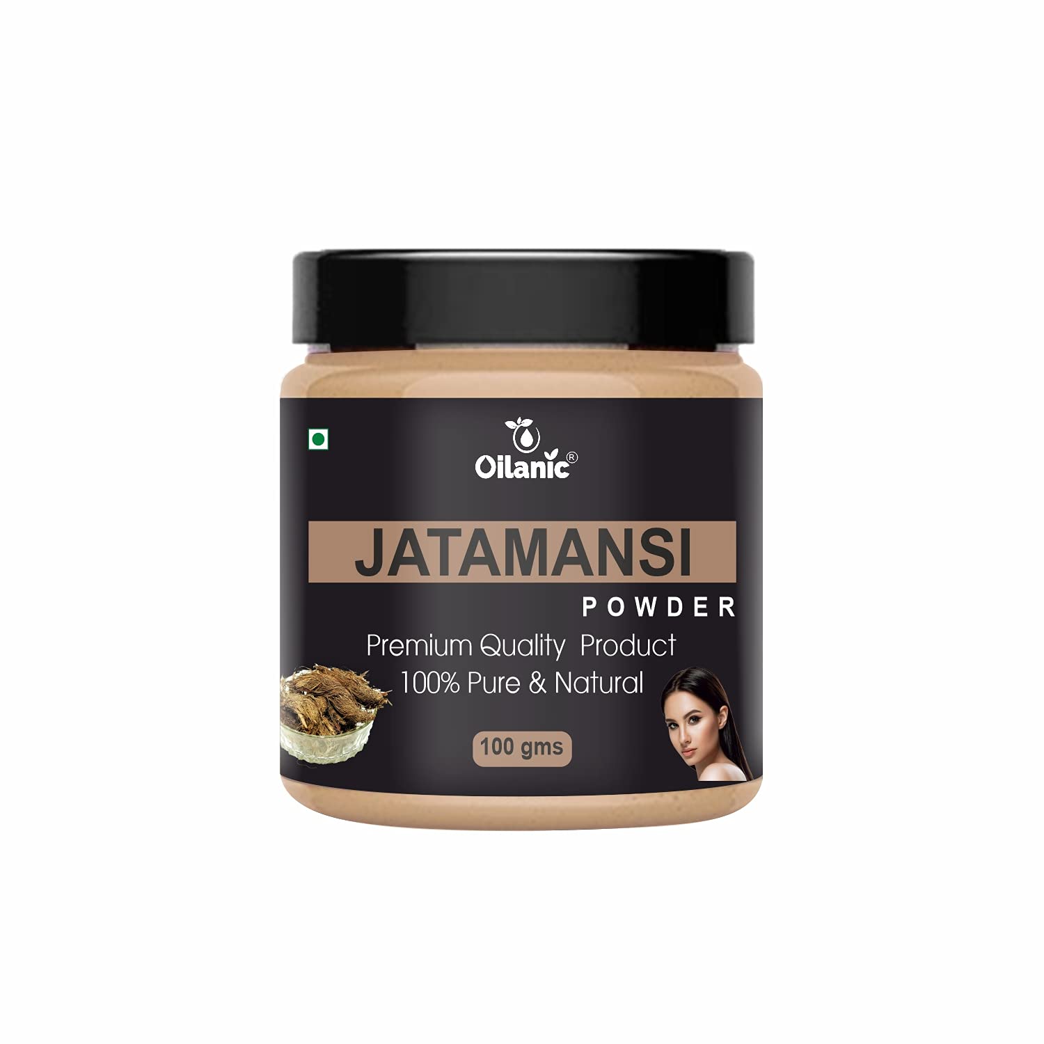 Oilanic 100% Pure Natural Jatamansi Powder for Skin & Hair Care - 3 Jar Combo (300g) | Organic Ayurvedic Herbal Supplement for Glowing Skin & Healthy Hair Growth | Perfect for DIY Face Masks, Hair Treatments & Aromatherapy