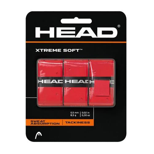 Head Xtreme Soft Overgrip - 3 Pack | Premium Tennis Racket Grip for Enhanced Comfort & Sweat Absorption | Perfect for Tennis, Badminton & Racquetball Players