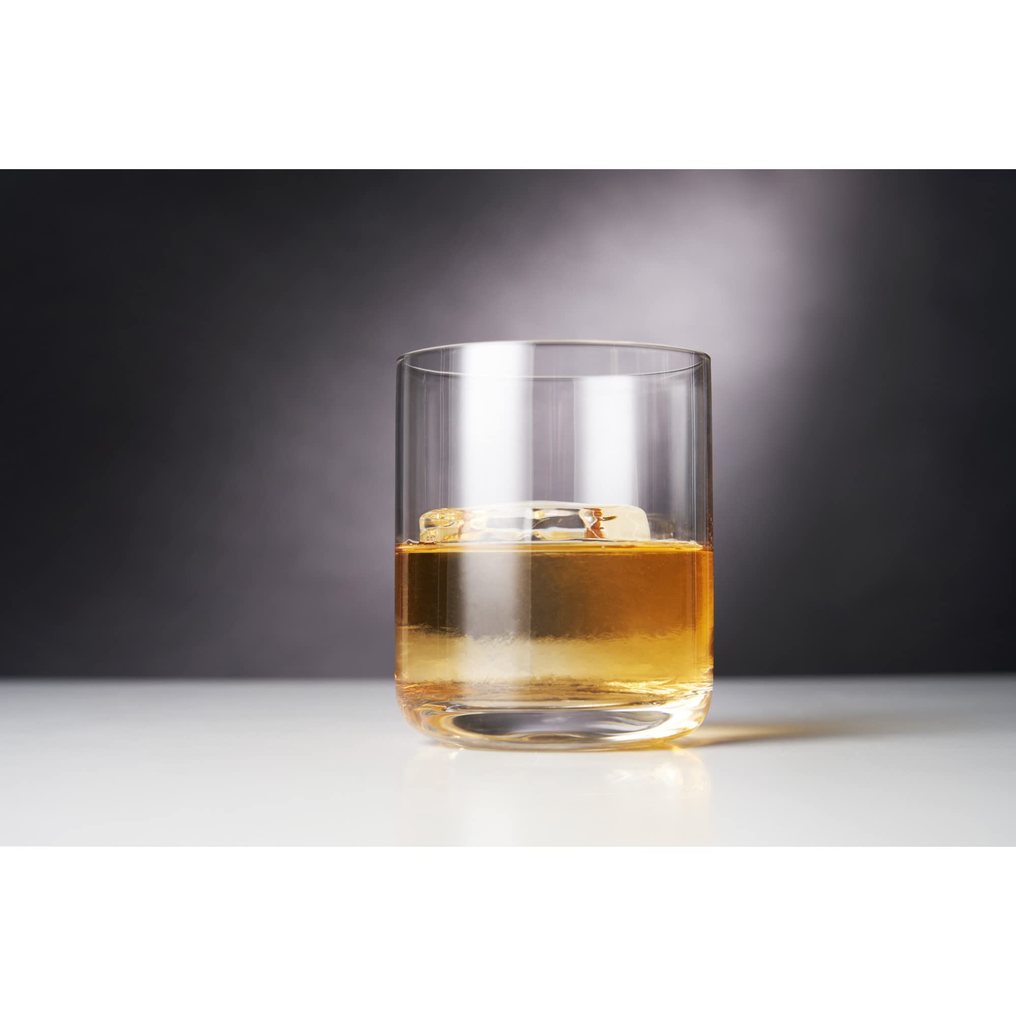 Premium Viski Clear Ice Maker - Set of 1 Black Square Ice Cube Tray for Craft Cocktails | Perfect for Whiskey, Bourbon & Home Bar Entertaining