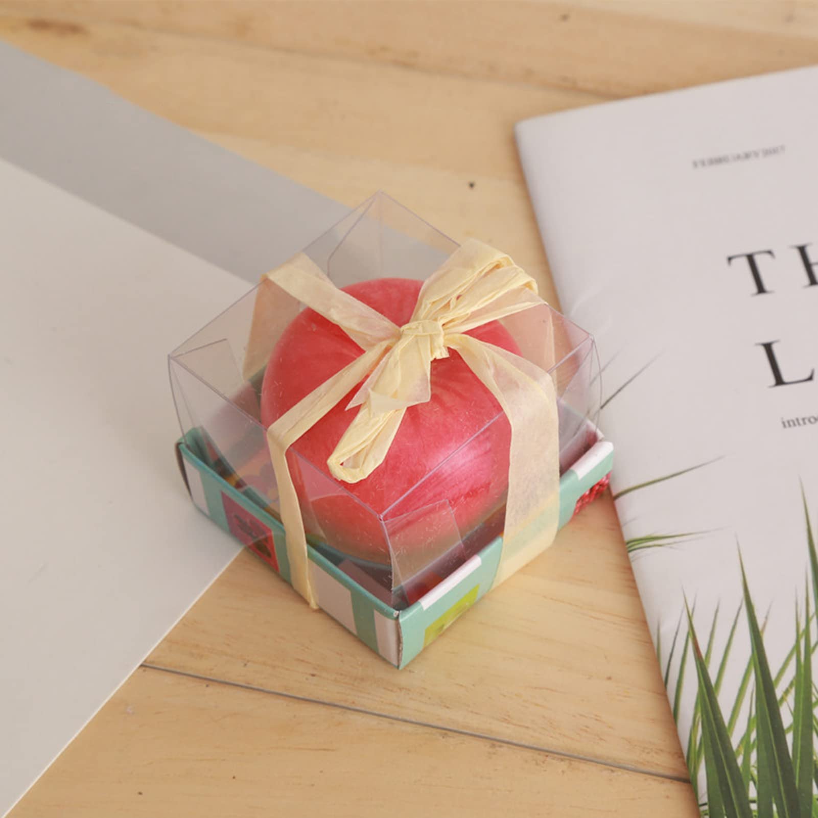 Premium Aromatherapy Scented Candle - Long-Lasting Red Fruit Fragrance, Creative Wax Design for Home Decor | Perfect Christmas Gift, Relaxation & Holiday Ambiance