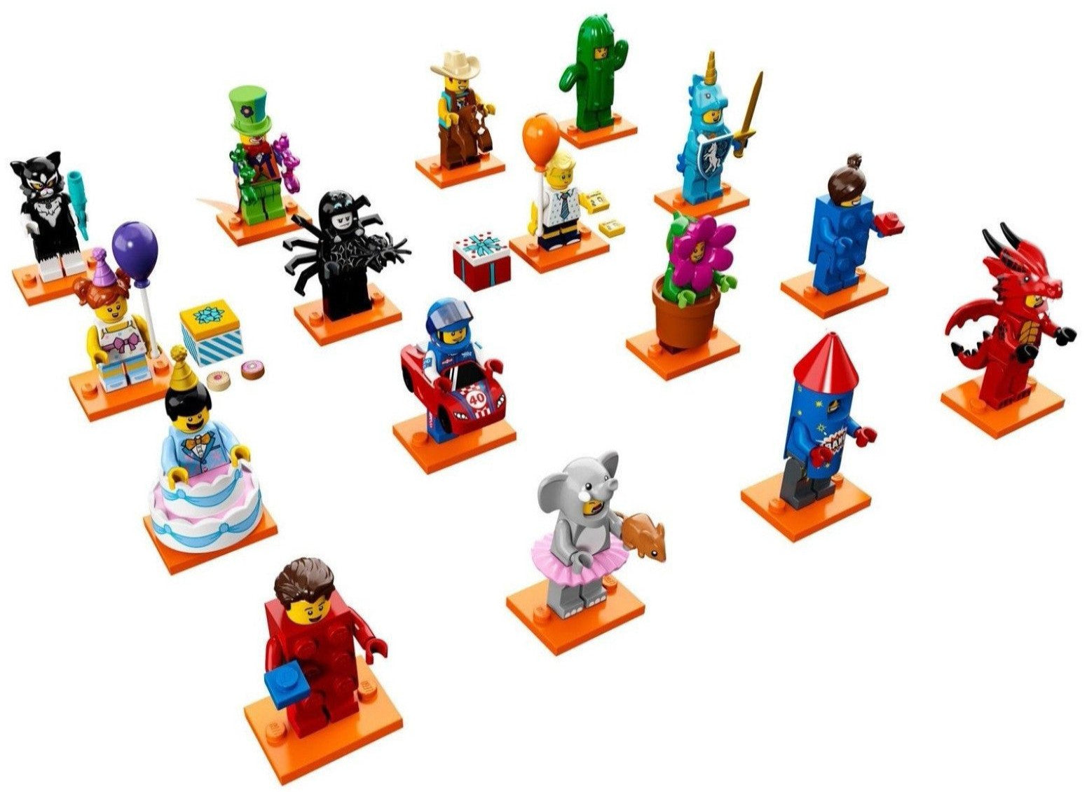 LEGO Minifigures Series 18 Complete Collection (71021) - 16 Unique LEGO Minifigures for Collectors & Play - Perfect for Display, Gifts & Creative Building Scenes