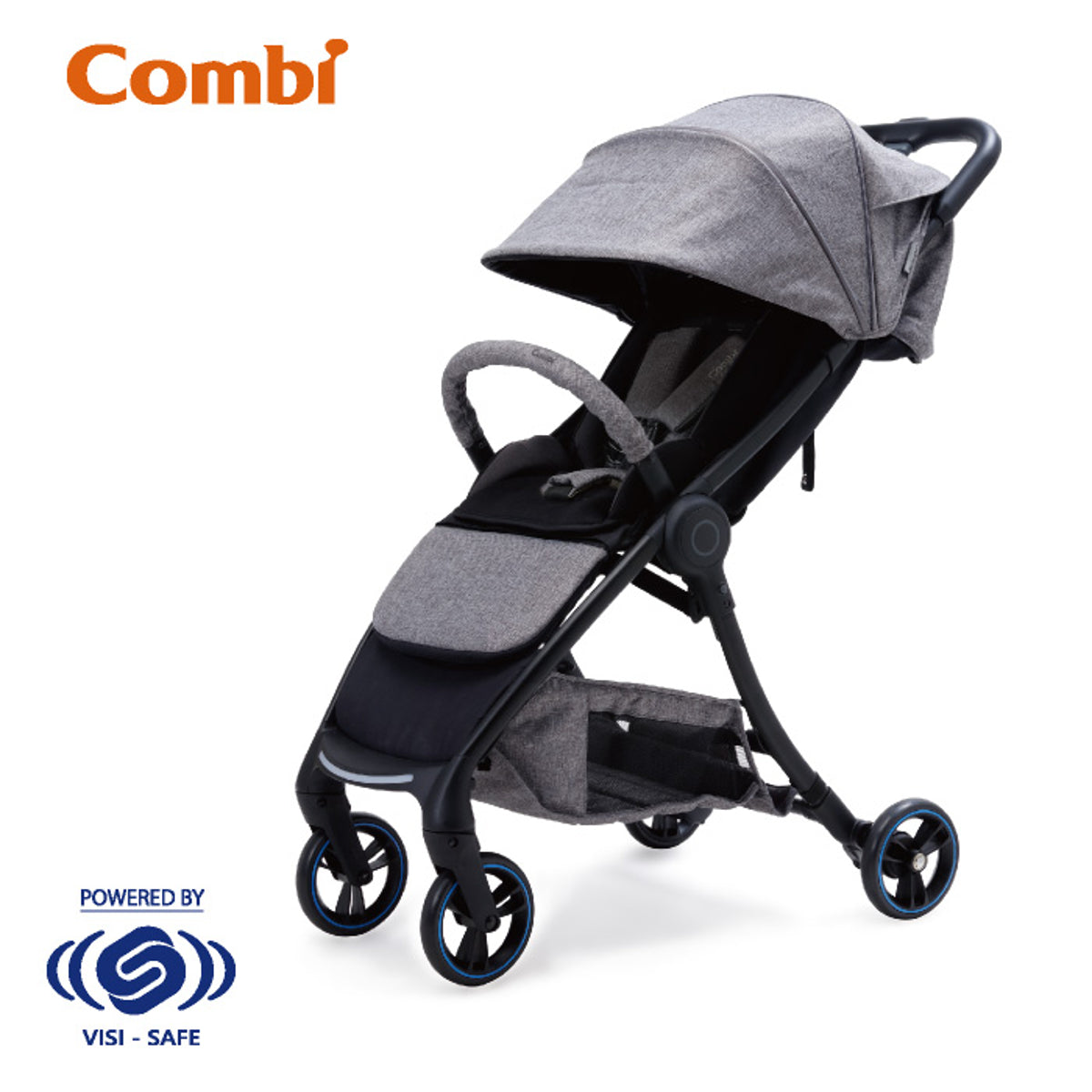 Combi AuraStar Lightweight Stroller for Babies & Toddlers - Compact, Easy Fold, Travel-Friendly for Shopping, Walks & Airports