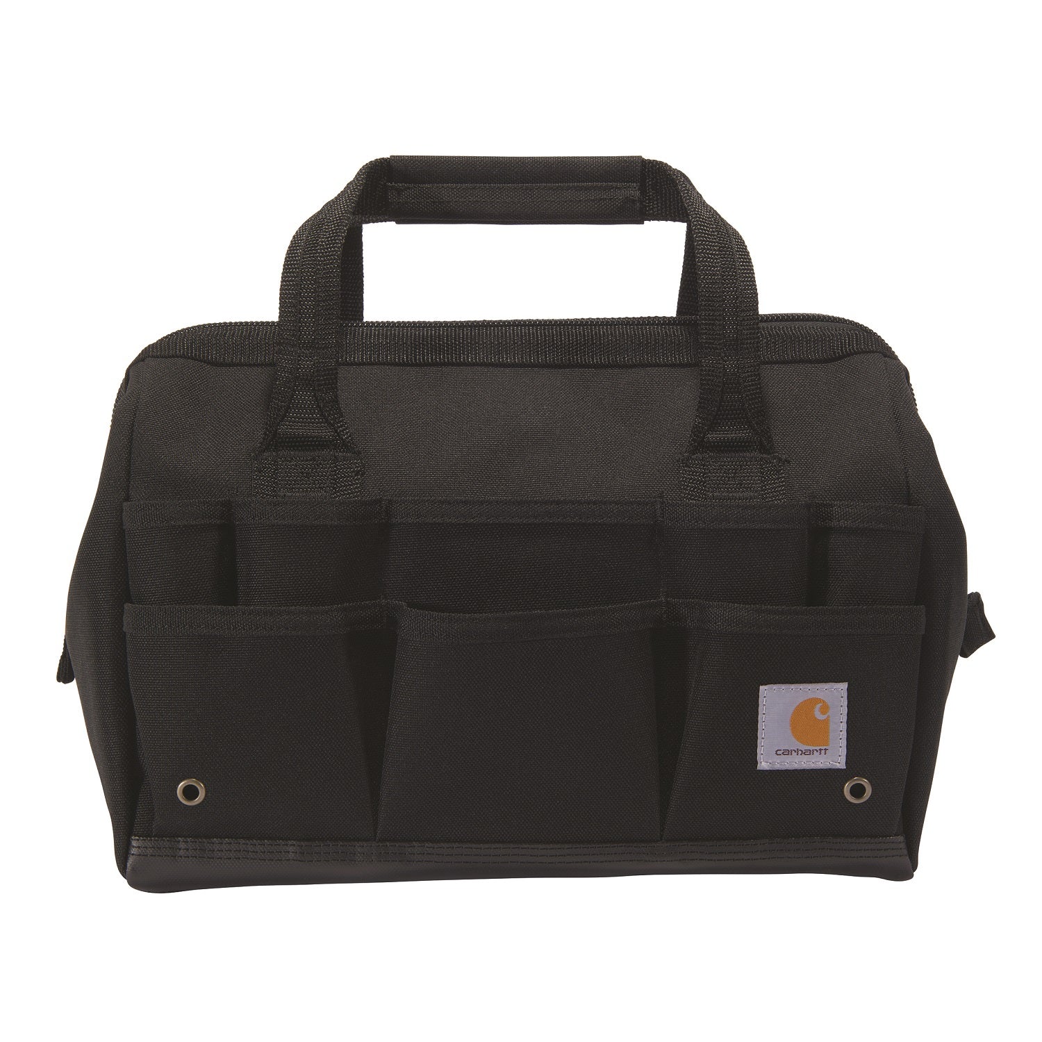Carhartt 26-Pocket Heavy Duty 14-Inch Tool Bag for Electricians, Plumbers & Construction Workers - Durable Work Tool Organizer with Multiple Storage Pockets