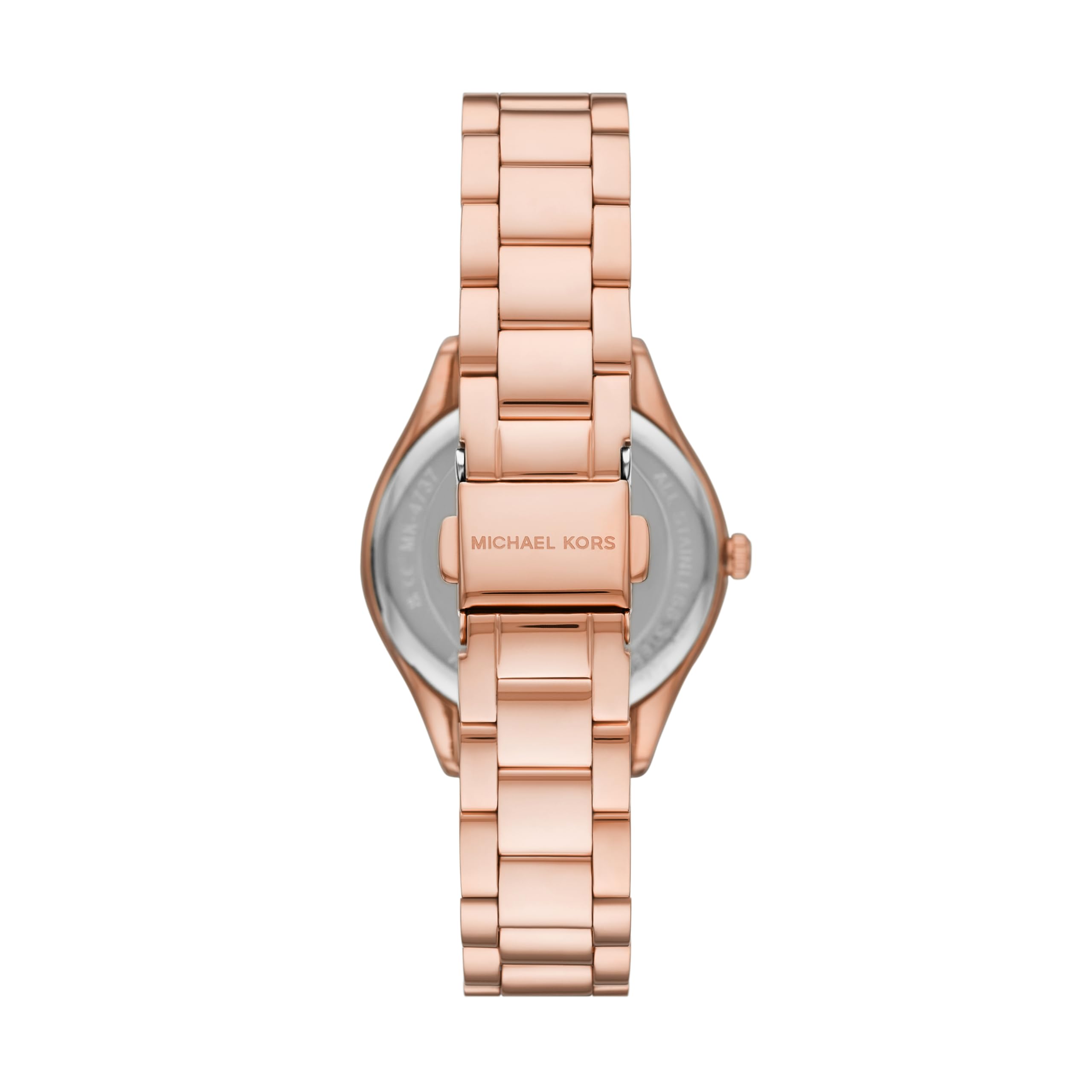 Michael Kors Lauryn Women's Watch - Stainless Steel Bracelet, Gold-Tone Dial, Water Resistant | Elegant Dress Watch for Work, Parties & Special Occasions