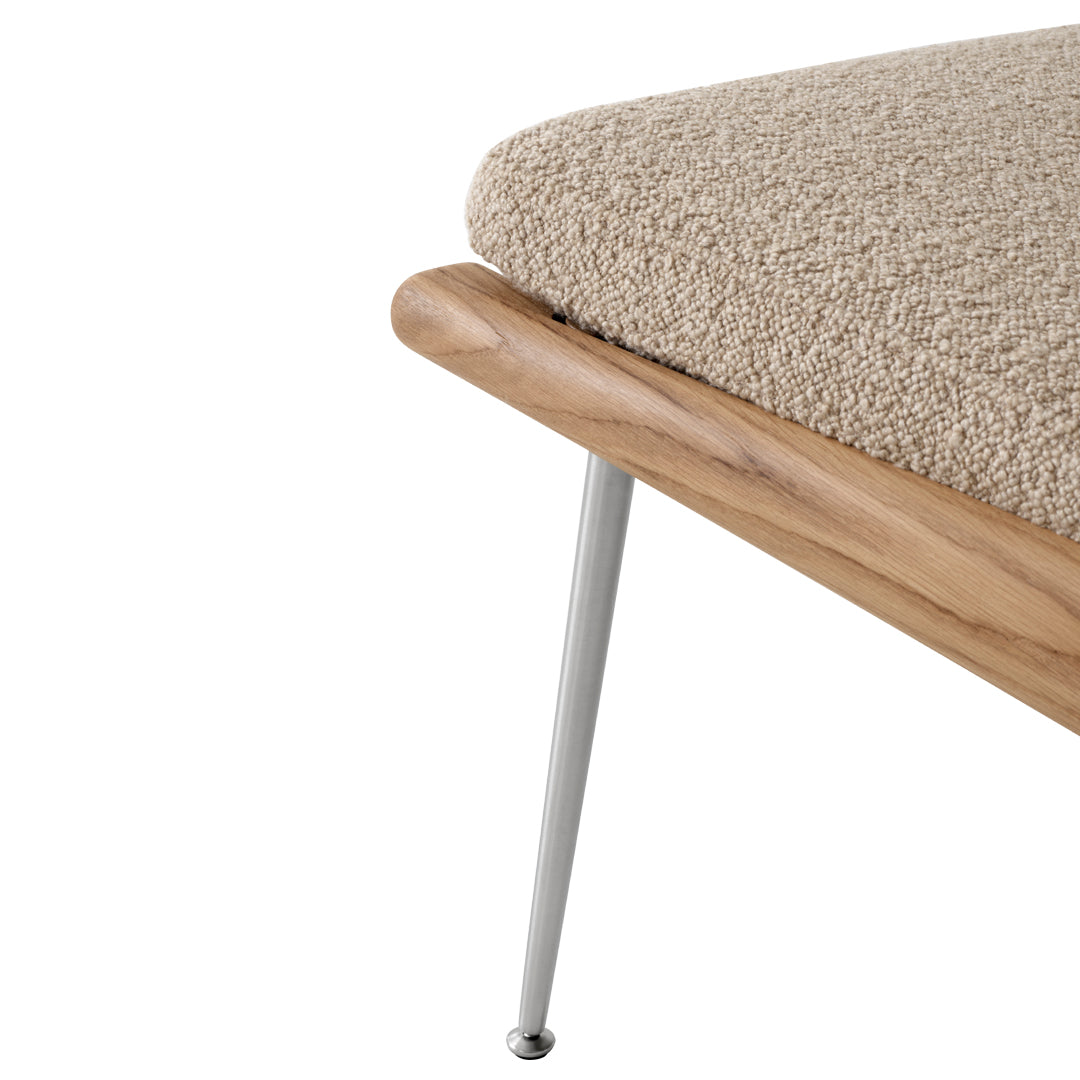Boomerang HM1 Lounge Chair - Modern Ergonomic Recliner for Living Room, Office & Patio - Comfortable Relaxation Chair with Adjustable Backrest - Perfect for Reading, Napping & Entertaining Guests