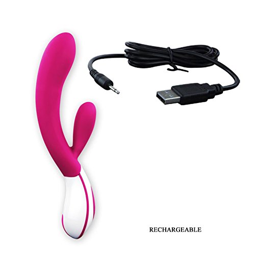 Premium Rechargeable Waterproof Rabbit Vibrator - 12 Vibration Modes, Voice Control, Body-Safe Silicone for Women & Couples - Perfect for Romantic Nights, Self-Care, and Sensual Exploration