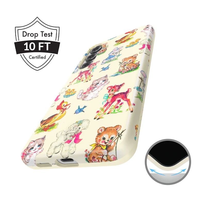 Cute Baby Animals Samsung Phone Case - Protective & Durable Cover for Samsung Galaxy [Model] - Perfect Gift for Kids & Animal Lovers