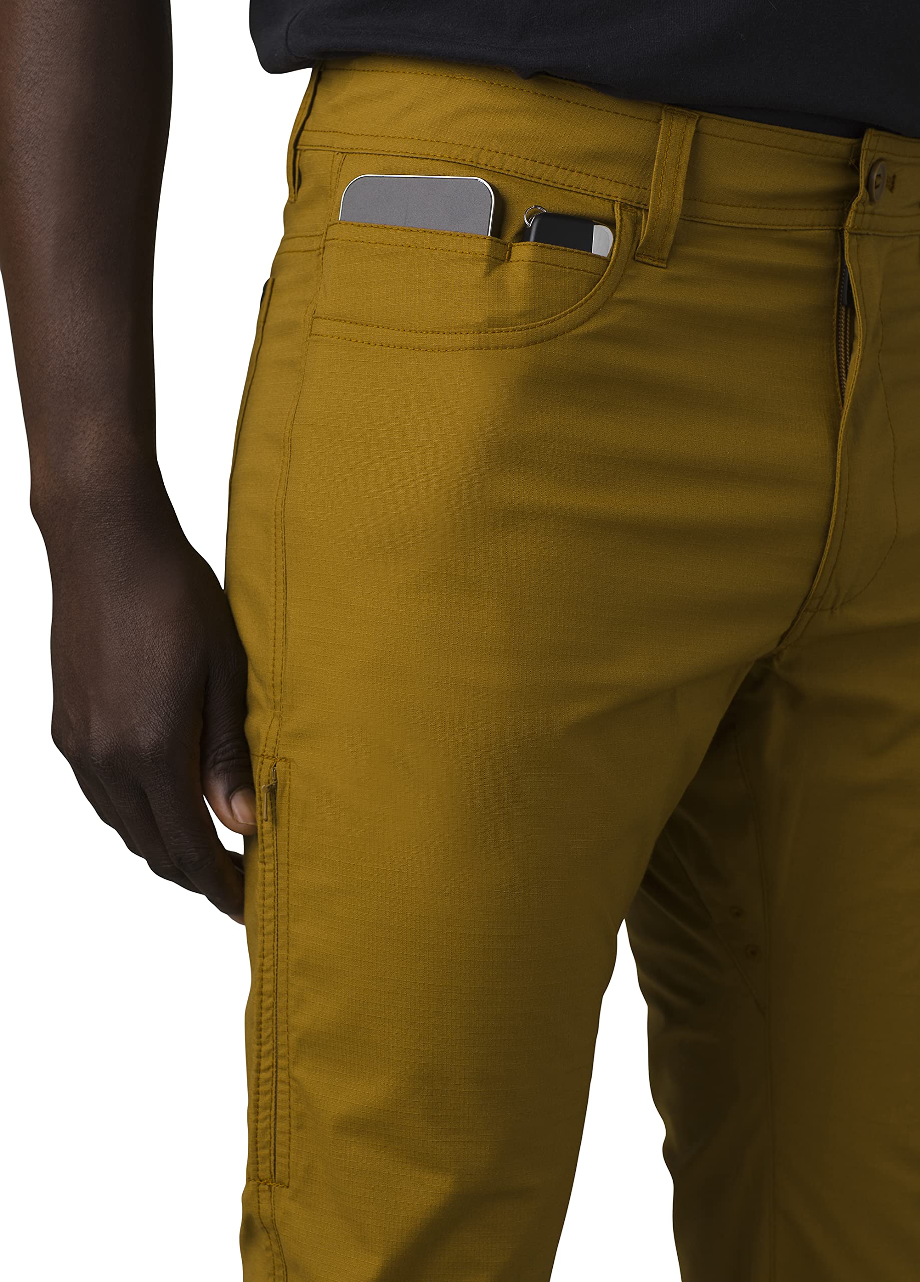 prAna Men's Double Peak Slim Hiking Pants - Lightweight, Stretchable & Durable for Outdoor Adventures & Travel