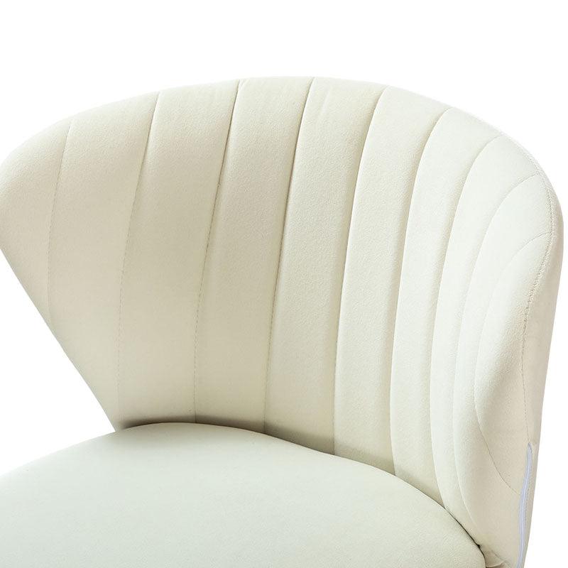 Premium Chandra Velvet Office Chair - Ergonomic Executive Desk Chair with Lumbar Support for Home & Office Workspaces - Comfortable Modern Computer Chair for Long Hours of Sitting
