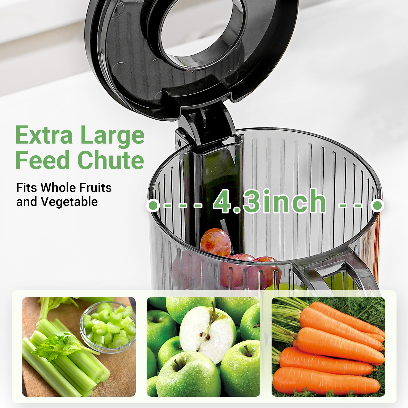 AAOBOSI Cold Press Juicer - 4.35