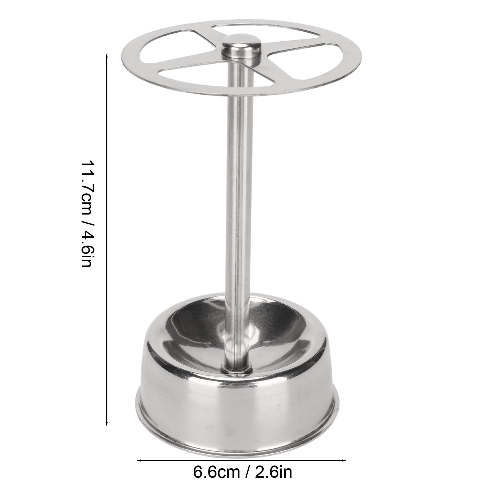 Stainless Steel Toothbrush Holder & Dispenser - 2 Pack Divided Bathroom Organizer with Toothpaste Stand | Freestanding for Countertop, Sink, or Wall Mount | Perfect for Home, Apartment, Dorm, and Travel Use