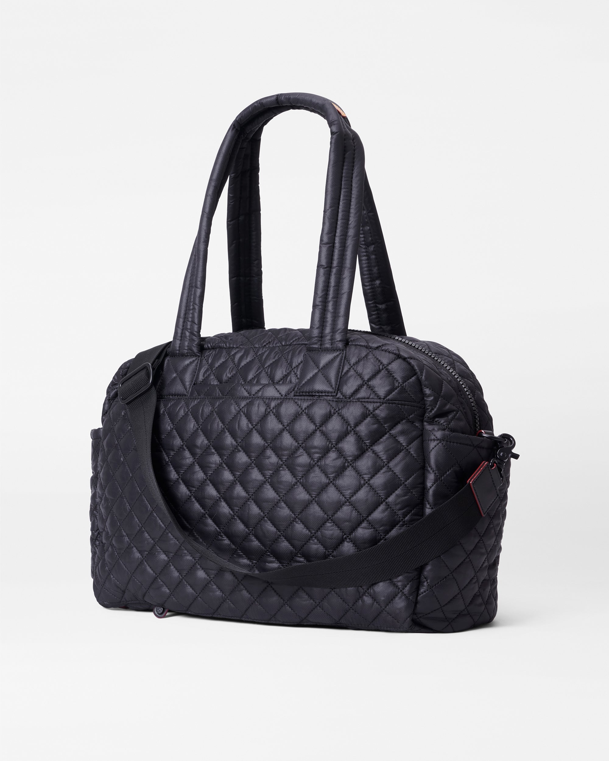 MZ Wallace Nik Duffle Bag - Stylish & Durable Travel Duffel for Women & Men - Perfect for Gym, Work, Weekend Getaways & Air Travel