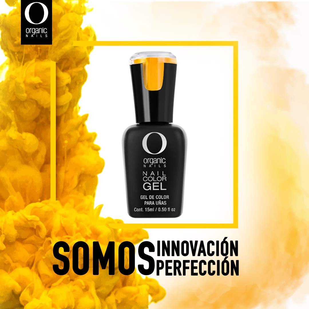 Organic Nails Gel Top Coat - Long Lasting Shine & Protection for Natural & Artificial Nails | Perfect for Manicures, Pedicures & DIY Nail Art at Home