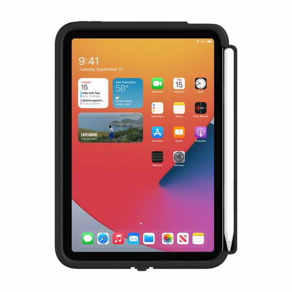 Griffin Survivor Endurance Case for iPad Mini 6 - Shockproof & Drop Protection - Black - Perfect for Outdoor Adventures & Rugged Use
