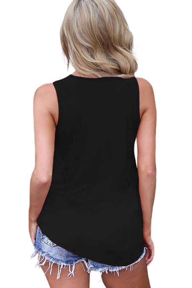 Sarin Mathews Women's Criss Cross Tank Tops - Sleeveless Summer Shirts, Casual Basic Tee Blouses for Women | Perfect for Beach, Yoga, and Everyday Wear
