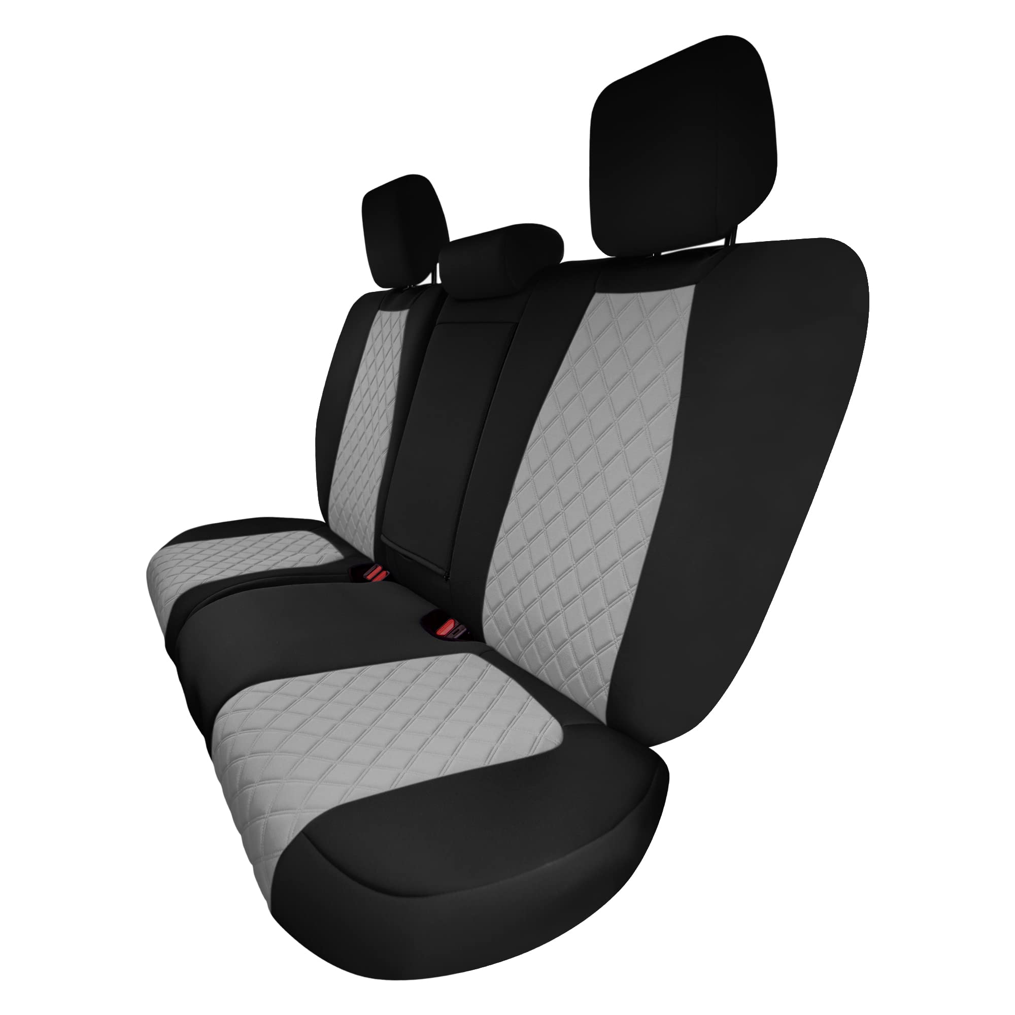 Custom Fit Neoprene Seat Covers for Honda CR-V LX/EX/EX-L (2017-2022) - Water Resistant Neosupreme Rear Seat Covers in Gray | Perfect for Road Trips, Pet Protection & Spill Prevention