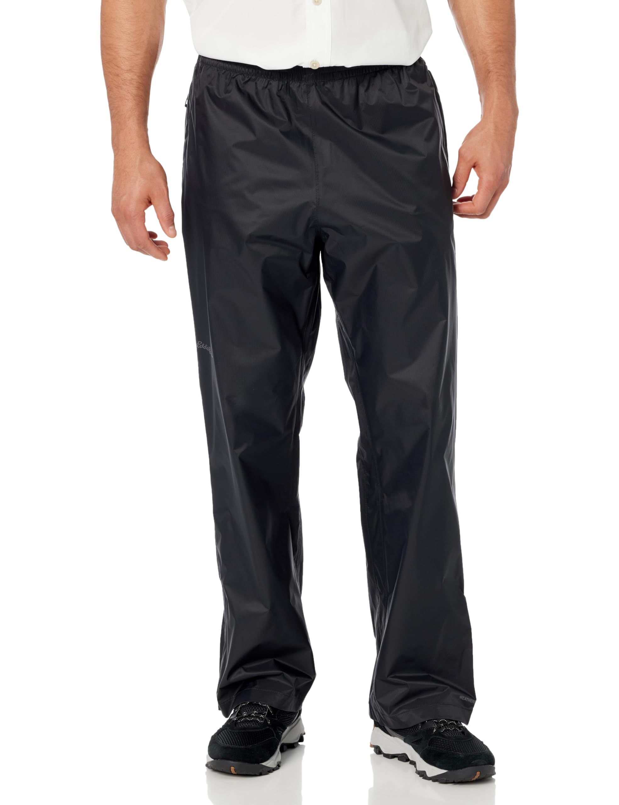 Eddie Bauer Men's Cloud Cap Rain Pants - Waterproof Hiking & Outdoor Pants for Camping, Fishing & Backpacking
