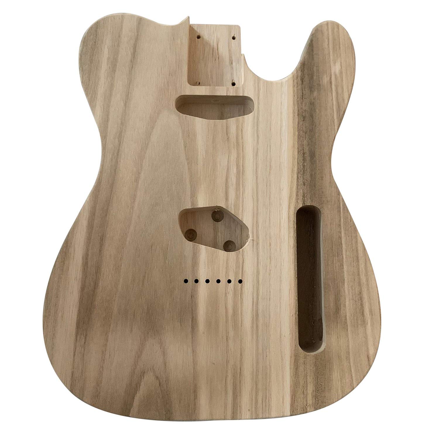 Premium Maple Cap Guitar Body - DIY Electric Guitar Replacement Parts for Unfinished TL Models | Perfect for Custom Builds, Repairs & Upgrades | Ideal for Musicians, Luthiers & Guitar Enthusiasts