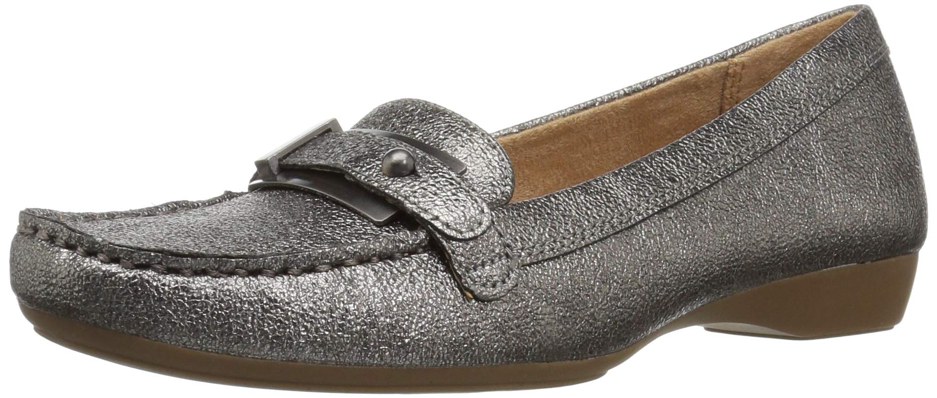 Naturalizer Women's Gisella Slip-On Loafers - Comfortable Casual Flats for Work, Travel & Everyday Wear | Breathable & Lightweight Shoes for Women