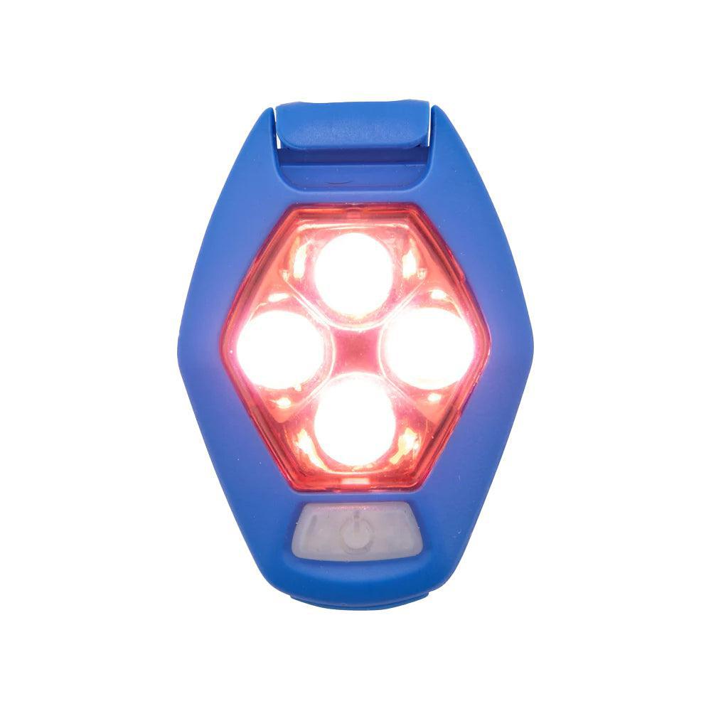 Nathan HyperBrite RX Strobe Rechargeable LED Clip Light - High Visibility Safety Light for Running, Cycling, and Outdoor Activities